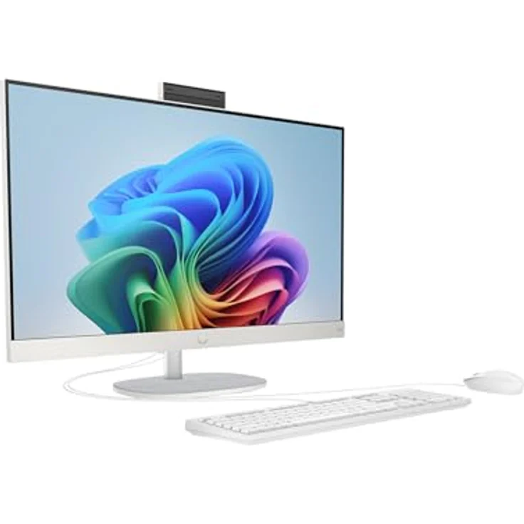 HP 27-ct2473ng All-in-One, 27 Zoll Full HD, AMD Ryzen AI 7 350, 16 GB RAM, 512 GB SSD, Snowflake White, Windows 11 Home – Bild 10