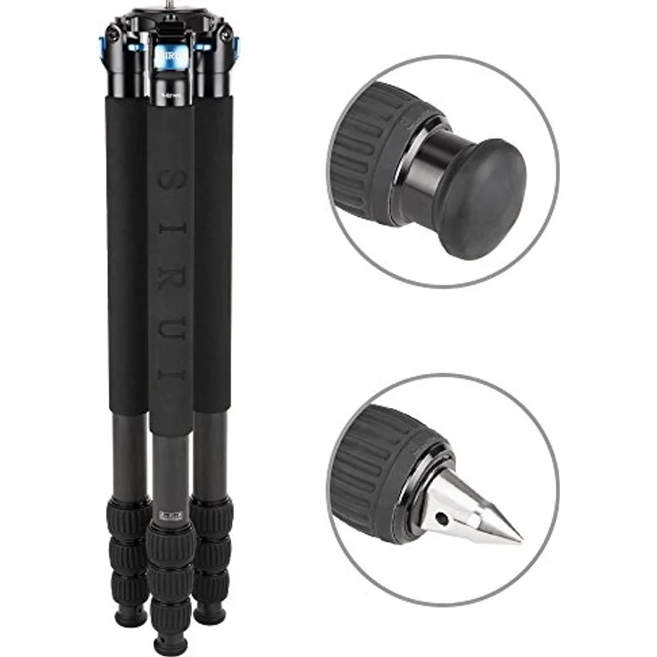 Sirui R-5214XL Studio-Dreibeinstativ mit Adapterhalbschale-Tasche-Gurt – Bild 2