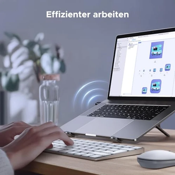 UGREEN Bluetooth 5.4 Dongle für PC, USB Adapter mit Dual Mode, 5 Geräte gleichzeitig verbindbar, für Windows 11/10/8.1 – Bild 5