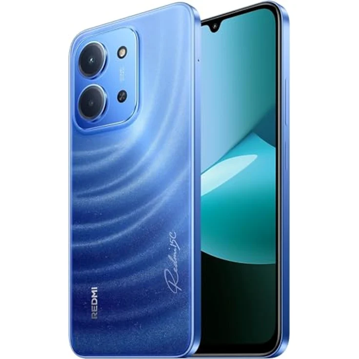 Xiaomi Redmi 15C, Smartphone mit 4GB RAM und 256GB Speicher, 6,9" 120Hz Display, MediaTek Helio G81-Ultra, 50MP Kamera, 6000mAh, Farbvariante Blaues Mondlicht, ohne Ladegerät – Bild 4