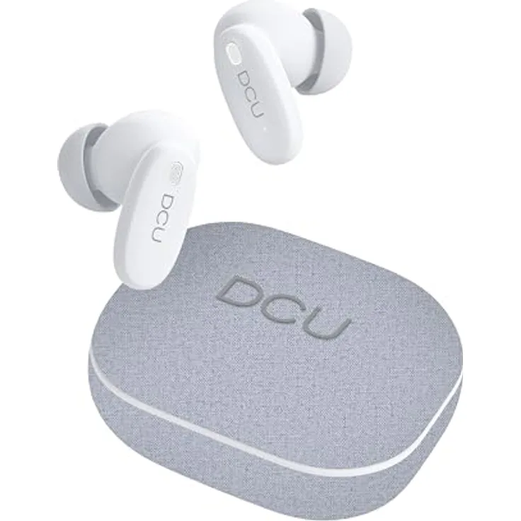DCU Tecnologic Kopfhörer DCU 34152091, ANC Kopfhörer mit 20 Stunden Akkulaufzeit, kabellos, grau