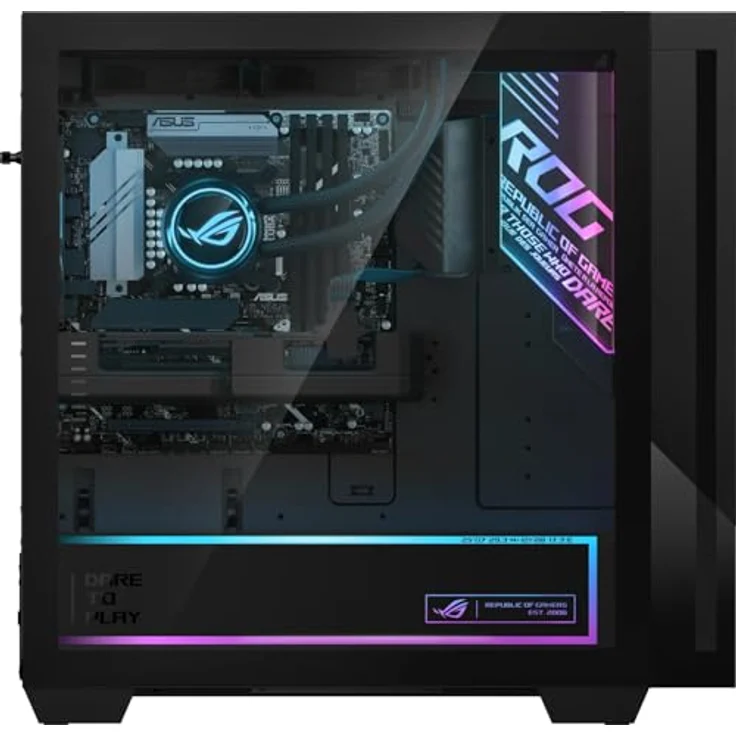 ASUS ROG G700, Komplettsystem mit Intel Core Ultra 7, 32 GB DDR5 RAM, 1 TB SSD, NVIDIA GeForce RTX 5060 Ti, Schwarz – Bild 6