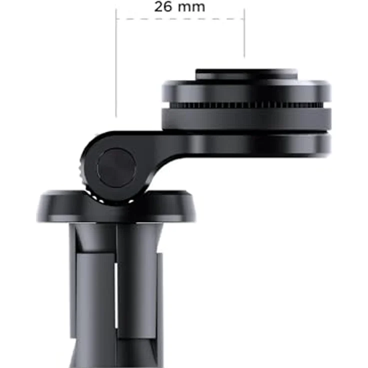 Sp Connect Stem Mount, Smartphone Halterung, Aluminium, schwarz, für Stummellenker von Supersport Motorrädern – Bild 7