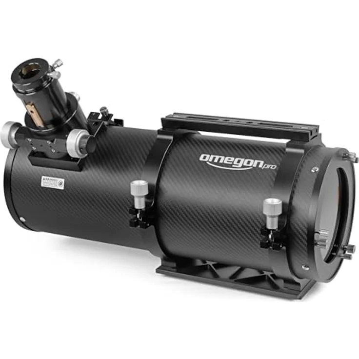 Omegon Pro Astrograph Carbon 154/600 OTA, Teleskop mit 2" Okularauszug, CNC-gefrästem Aluminium, für Astrofotografie – Bild 3