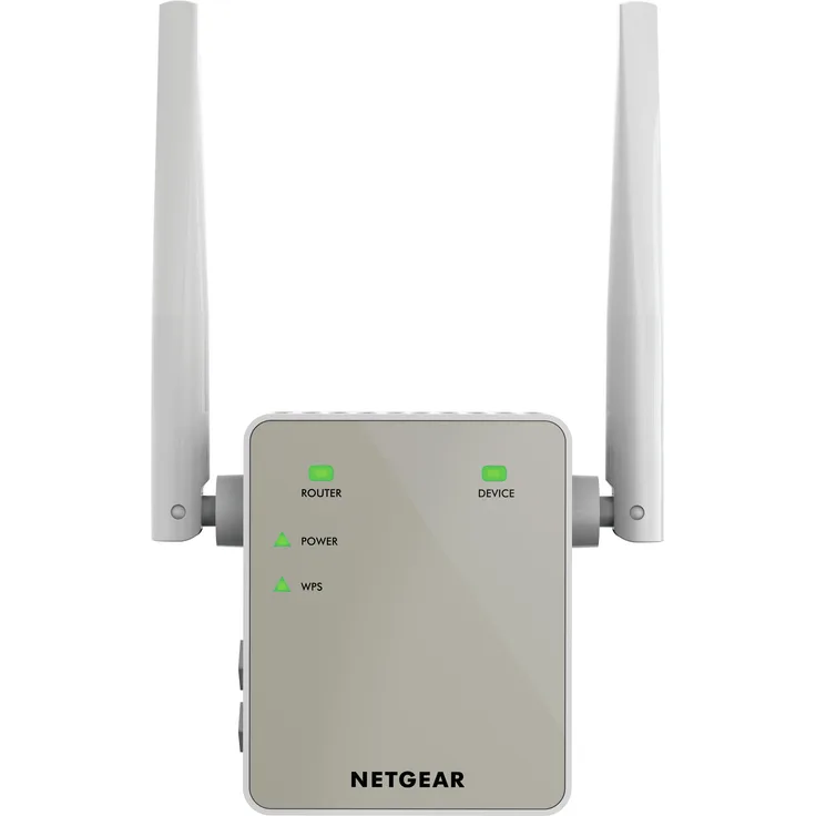 Netgear EX6120-100PES, WLAN Repeater AC1200 mit Dualband bis zu 1.200 MBit/s, kompakt mit Steckdosenanschluss