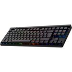 Logitech G G515 LIGHTSPEED TKL kabellose Gaming-Tastatur, PBT-Tastenkappen, lineare mechanische Switches, Deutsch QWERTZ-Layout - Schwarz