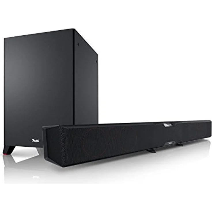 Teufel Cinebar Pro Soundbar der High-End-Klasse Echter Surround-Sound mit Dynamore Bluetooth HDMI Heimkino Subwoofer Schwarz – Bild 1