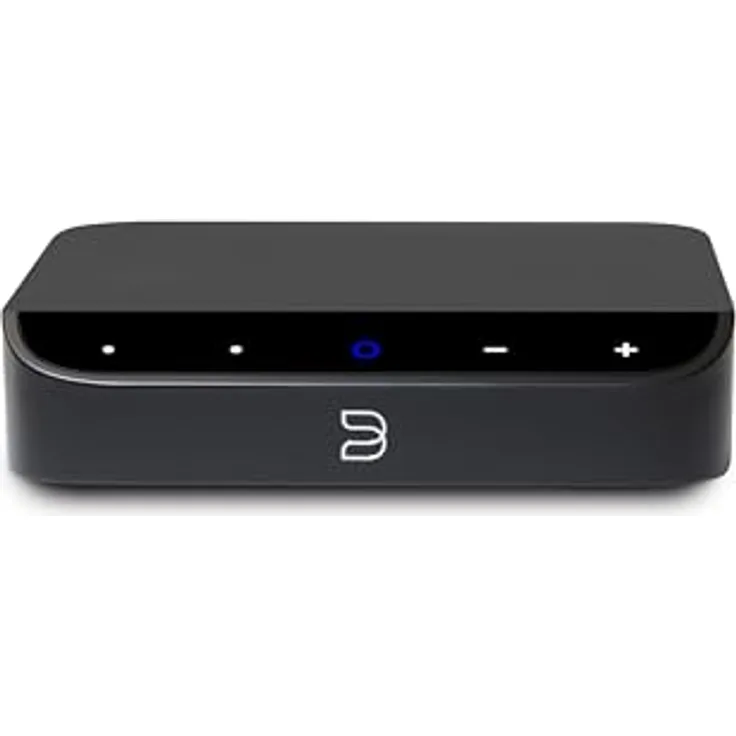 Bluesound NODE Nano Kabelloser Hochauflösender Multiroom-Musik-Streamer, Schwarz