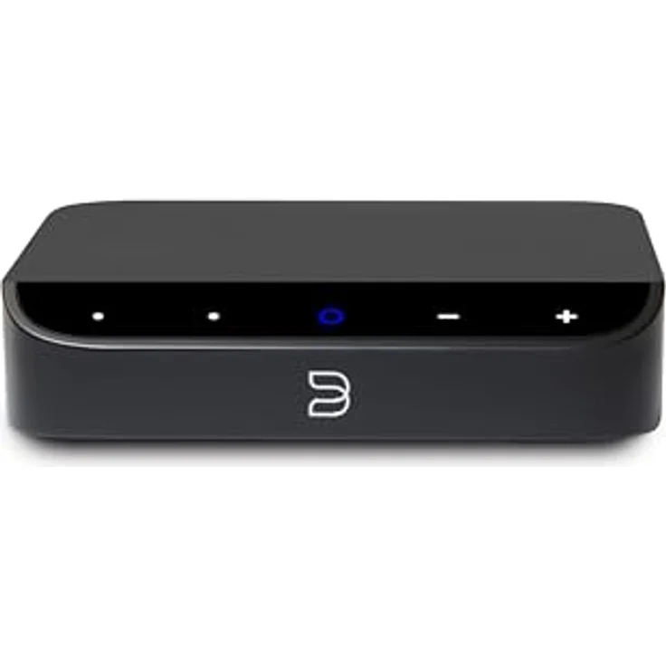 Bluesound NODE Nano Kabelloser Hochauflösender Multiroom-Musik-Streamer, Schwarz – Bild 1