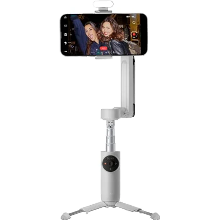 Insta360 Flow Creator Kit, KI-Tracking Gimbal für Smartphones mit 3-Achsen-Stabilisierung, grau – Bild 1