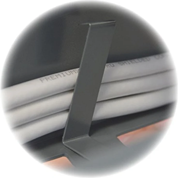 PremiumX DELUXE SAT Anlage 100cm Aluminium Hellgrau für 4 Empfänger, inkl. Green Diamond Quad LNB und 8 F-Steckern – Bild 7