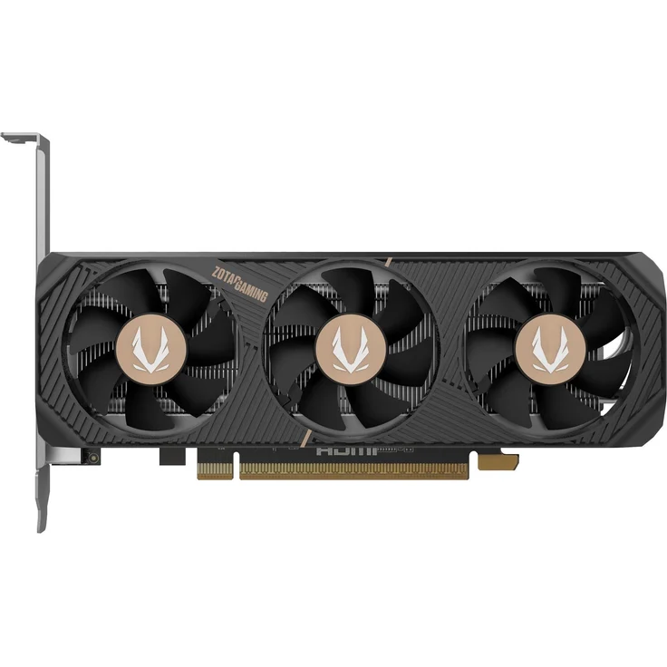 Zotac RTX 5050 LP, Grafikkarte mit 8GB GDDR6, HDMI, 3xDP, kompakt für ITX/SFF Systeme