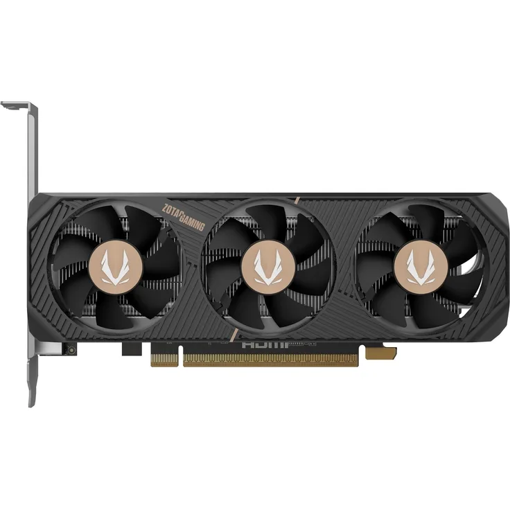 Zotac RTX 5050 LP, Grafikkarte mit 8GB GDDR6, HDMI, 3xDP, kompakt für ITX/SFF Systeme