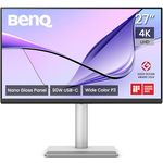 BenQ MA270UP 27 Zoll 4K Monitor, Nano-Gloss-Beschichtung, Dual-USB-C (90W), Mac-Farbabstimmung, integrierter USB-Hub, P3-Farbraum