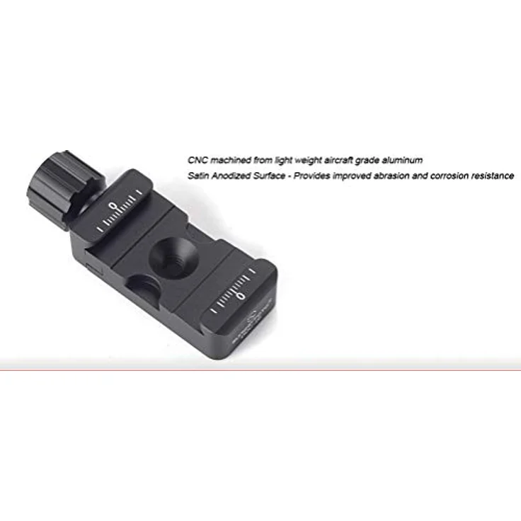 SUNWAYFOTO DDC-26 Schnellwechselplatte Klemme Arca Swiss 26mm,1/4" Schraube Universal-Schnellwechselsitz – Bild 5