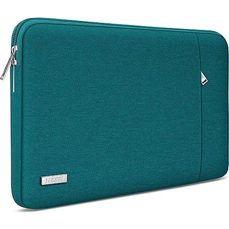 TECOOL Laptop Tasche Hülle für 12,3-13" Surface Pro und MacBook Air/Pro, wasserdicht mit weicher Polsterung, Teal – Bild 1