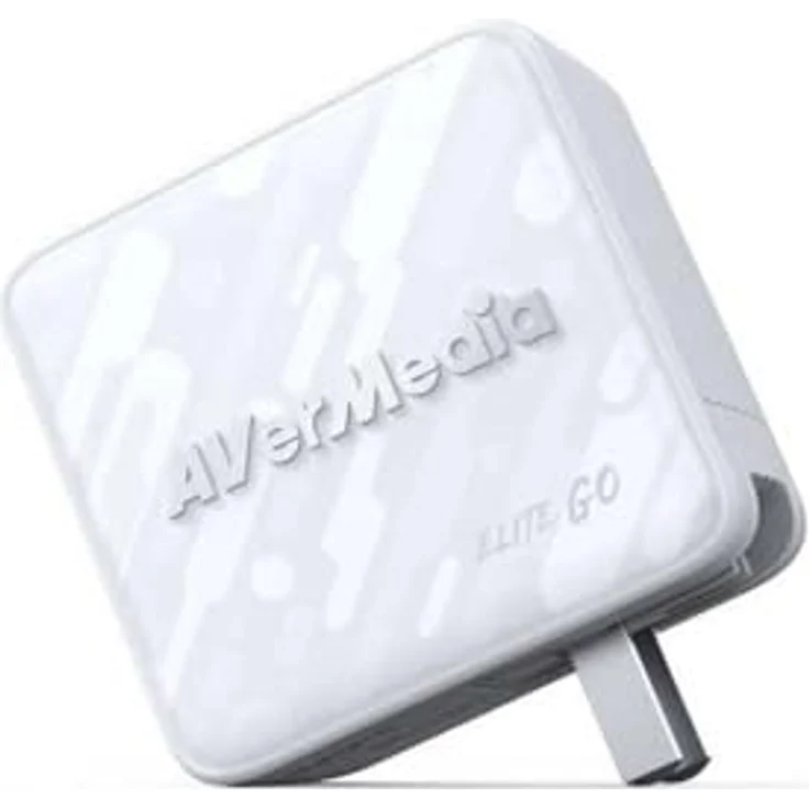 AVerMedia EliteGO (GC313Pro) Ladedock, 100W GaN, HDMI, 1080p 60fps Game Recorder, Weiss – Bild 4