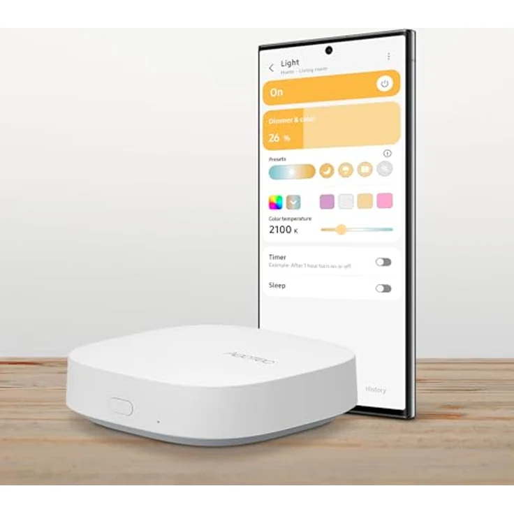 Aeotec Smart Home Hub 2, intelligente Steuerzentrale für Z-Wave und Zigbee, weiss/grau – Bild 8