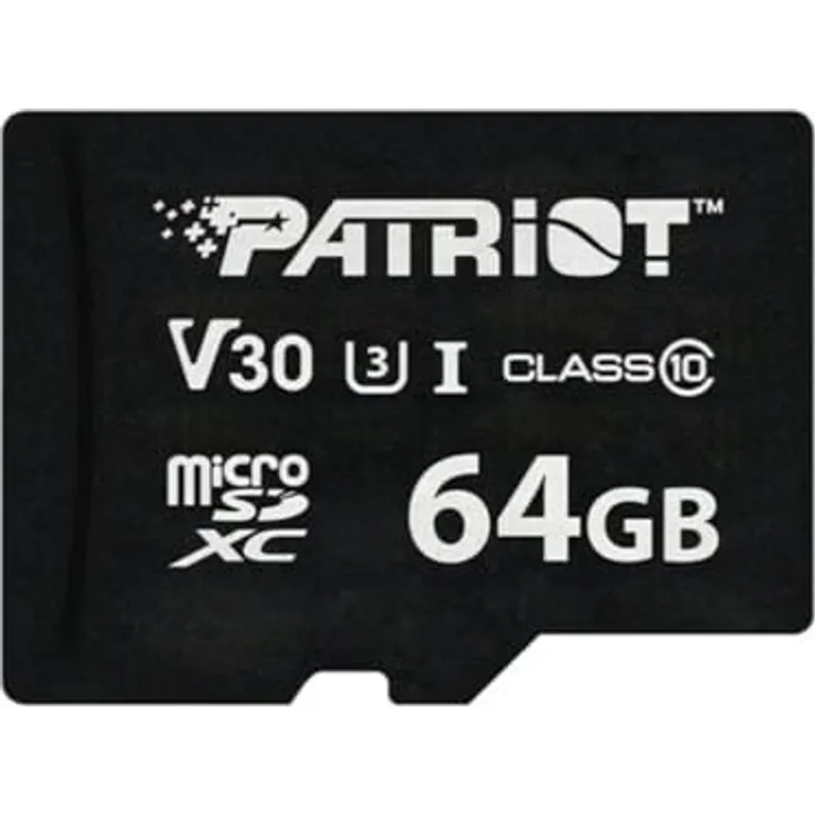 Patriot Memory Micro-SD-Karte, PSF64GVX31MCX, 64 GB, mehrfarbig