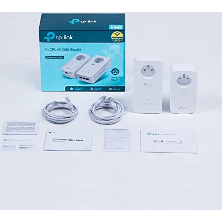 TP-Link Powerline AV1300 Wi-Fi Kit V4, PowerLAN-Adapter mit bis zu 1200 Mbit/s – Bild 8