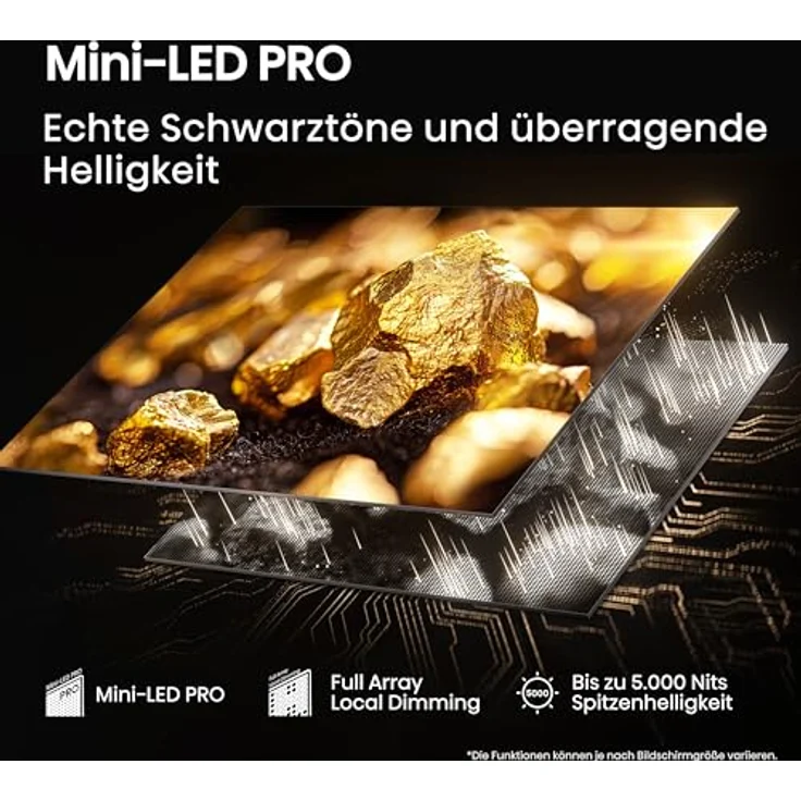 Hisense 65U8Q 65" Mini-LED ULED TV, 4K UHD, Dolby Atmos, 165Hz Game Mode PRO, Alexa, HDR, VIDAA U9 – Bild 6