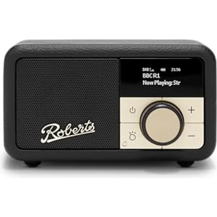 Roberts Radio Revival Petite 2 Dab+/FM/Bluetooth Radiowecker tragbar, Retro-Radio mit Bluetooth, integrierter Akku, USB-C Aufladung – Bild 2