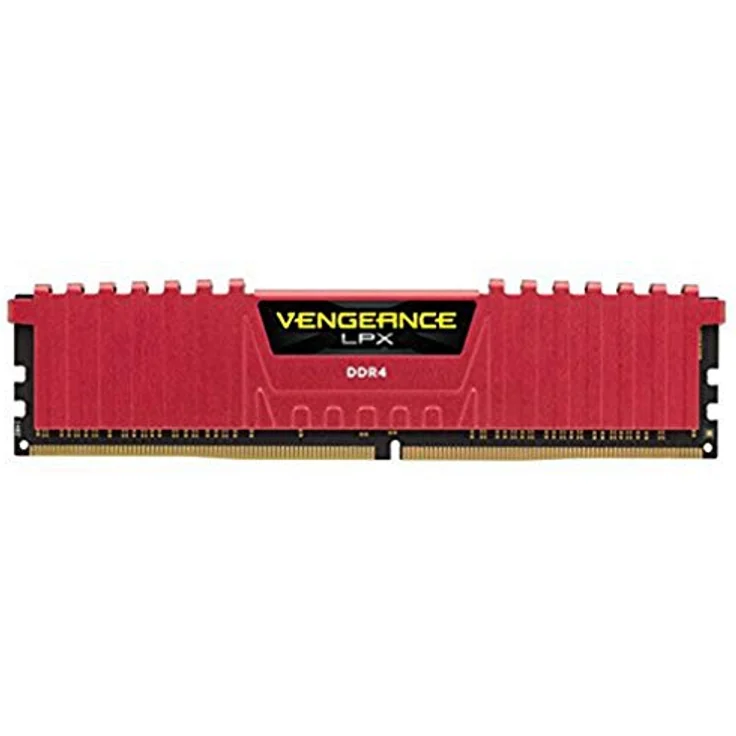 Corsair Vengeance LPX 8GB (1x8GB) DDR4 2400MHz C16 XMP 2.0 High Performance Desktop Arbeitsspeicher, Rot - Preisvergleich – Bild 2