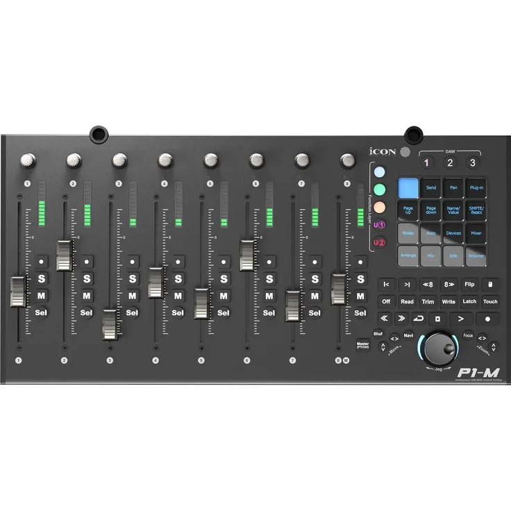 Icon P1-M (Controller), MIDI Controller, Schwarz