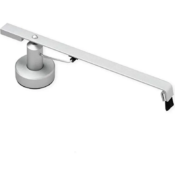 Pro-Ject Sweep It E Mitlaufbesen mit Naturhaarbürste (Silber)