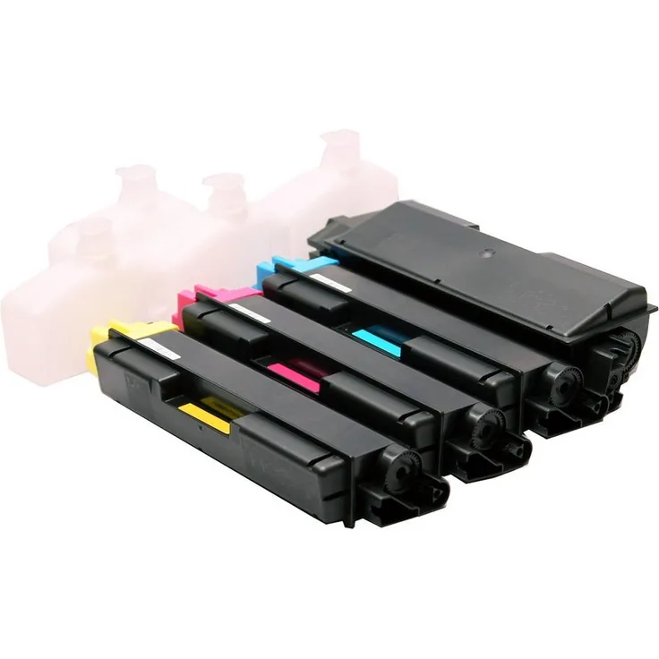ABC Tonerkartusche Set 4x TK-590, Kompatibles Tonerset für Kyocera M6026, M6526, FS-C2026 - Schwarz, Cyan, Magenta, Gelb