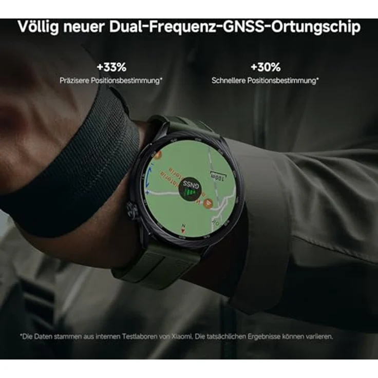 XIAOMI Watch S5 46 Smartwatch, Fluorkautschuk, 140-210 mm, Schwarz – Bild 8