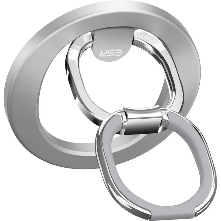 ESR HaloLock Handy Ständer Titan, MagSafe kompatibler Ringständer mit ergonomischem Griff und 360° freihändiger Anzeige für iPhone 12 mini, 12, 12 Pro, 12 Pro Max, 13