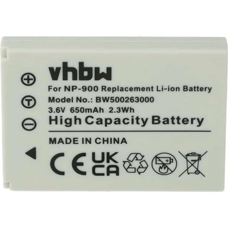 vhbw 2X Akku kompatibel mit Maginon Superslim XS7, Hochleistungs-Akkus mit 650 mAh und 3,6 Volt, wiederaufladbar – Bild 3