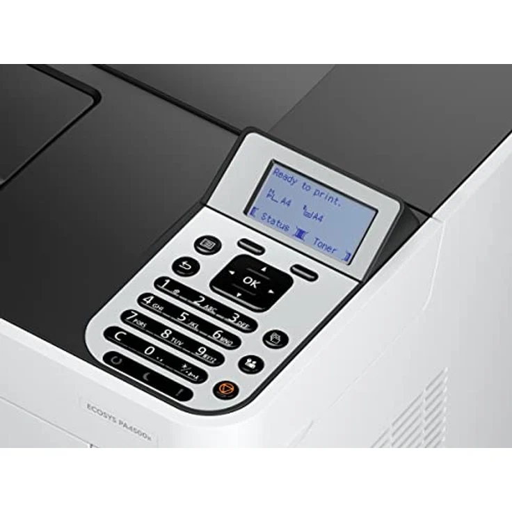 Kyocera Klimaschutz-System Ecosys PA4500x Laserdrucker: Schwarz-Weiß, Duplex-Einheit, 45 Seiten pro Minute, 100+500 Blatt Papierzufuhr, Gigabit LAN. Inkl. Mobile Print Funktion, Nachfolger von P3145dn – Bild 3