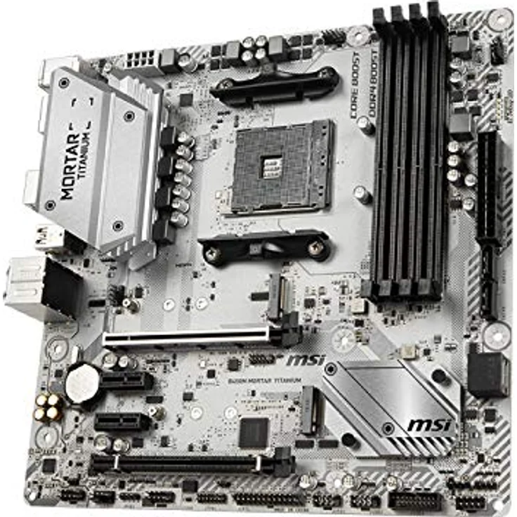 MSI B450M Mortar Titanium – Bild 3