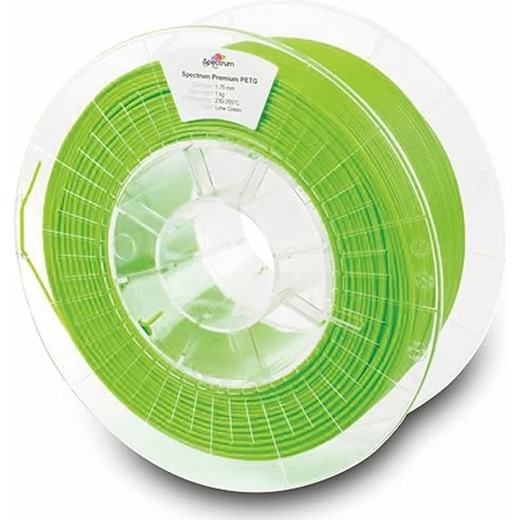 Spectrum Filaments PET-G Filament 1,75 mm Limettengrün, 1 kg, Premium für hohe Festigkeit und Schlagfestigkeit, hergestellt in der EU – Bild 2