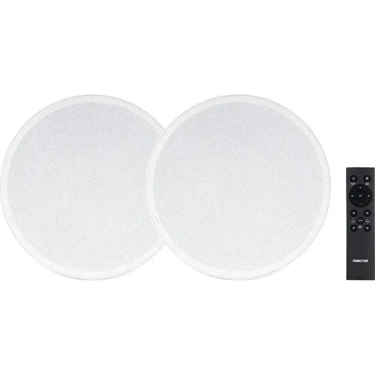 Fonestar KS-08 Deckenlautsprecher, 25W 2-Wege-System, aktiv mit Bluetooth 5.0 und WLAN, EU Plug 220V