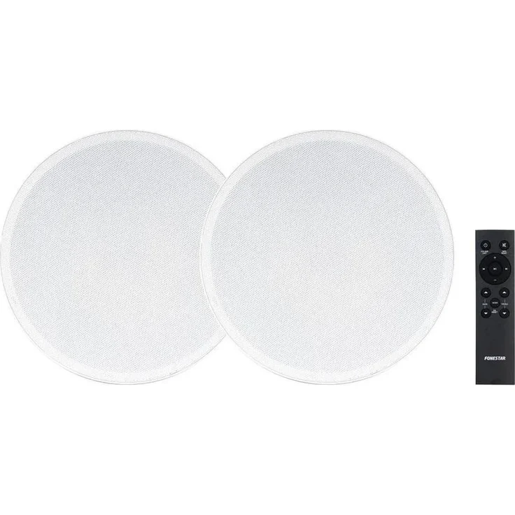 Fonestar KS-08 Deckenlautsprecher, 25W 2-Wege-System, aktiv mit Bluetooth 5.0 und WLAN, EU Plug 220V