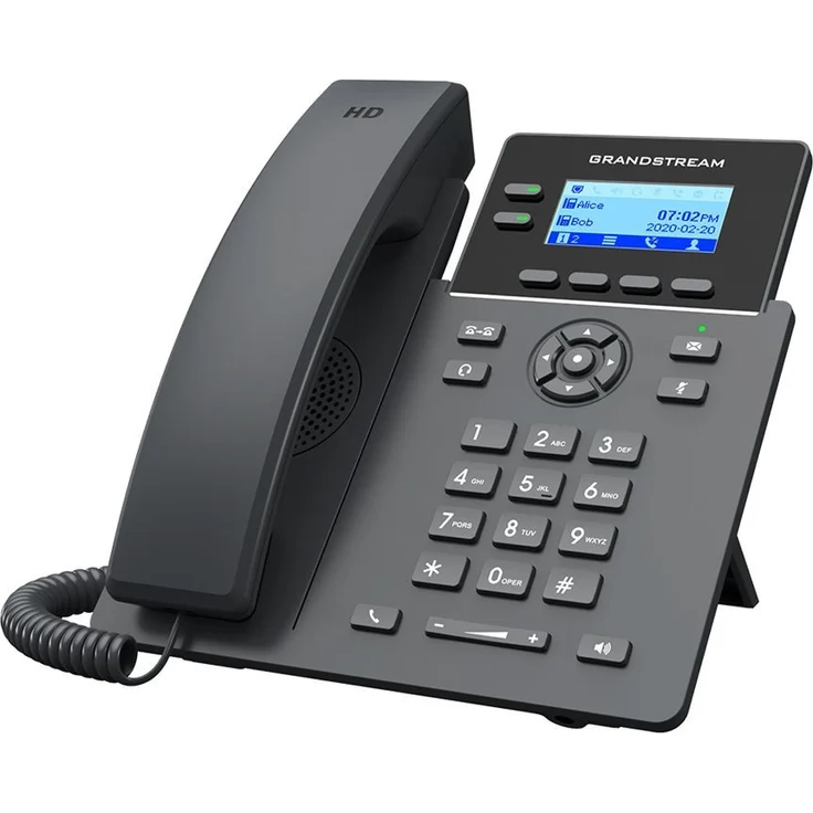Grandstream GRP2601W, DECT VoIP-Telefon mit fünfwegiger Anruffunktion und 2 Leitungen