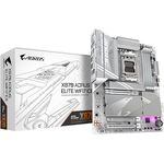 Gigabyte X870 A Elite WF7 Ice-Mainboard - AMD Ryzen 9000 Unterstützung, 8000MHz DDR5, PCIe 5.0, Wi-Fi 7, 2.5GbE LAN, 2xUSB4 Typ-C