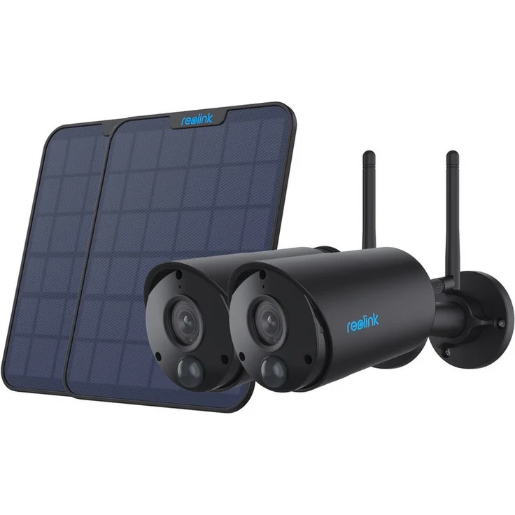 Reolink Argus Series B320 - 3MP Wi-Fi Überwachungskamera Aussen Akku Überwachungskamera (Außenbereich, Personen-/Autoerkennung, 2-Wege-Audio, Nachtsicht, Lokale Speicherung)