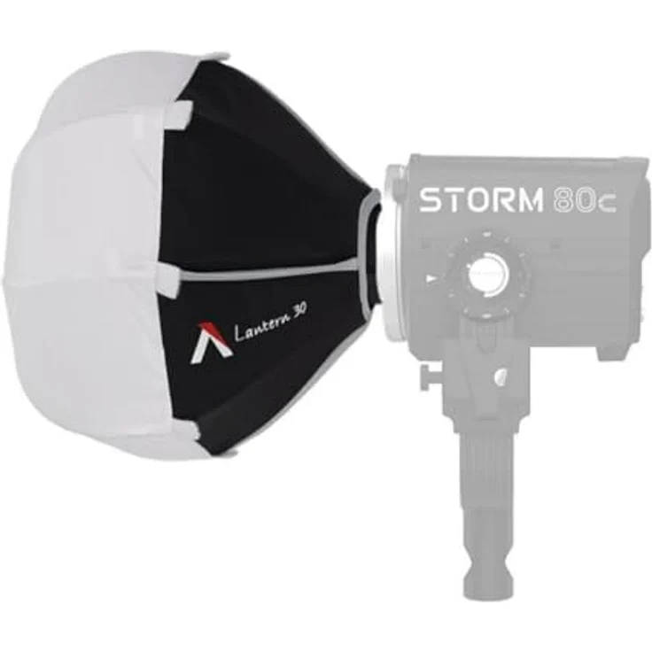 Aputure Lantern 30, Omnidirektionale Softbox für Storm 80c, Mini ProLock Halterung & Lichtsteuerungsrock, tragbar und leicht – Bild 3