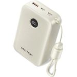 Vention POWER BANK USB FKBN0-C, 20000mAh, 22.5W, tragbare Powerbank, beige