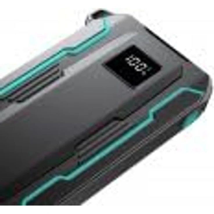 Joyroom JR-L017 22,5 W 10000 mAh Powerbank mit Dual-Kabeln, Schwarz - Notfallalarm, 4 Ausgangsanschlüsse, superschnelles Aufladen, große Kapazität – Bild 5