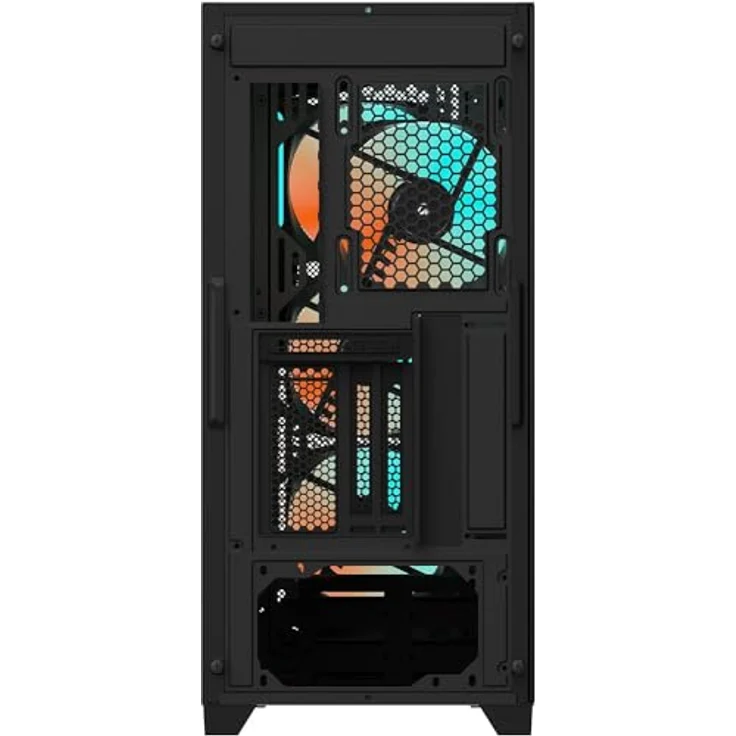 Gigabyte C301G V2 (ATX, Mini ITX, mATX), Schwarz, PC-Gehäuse – Bild 4