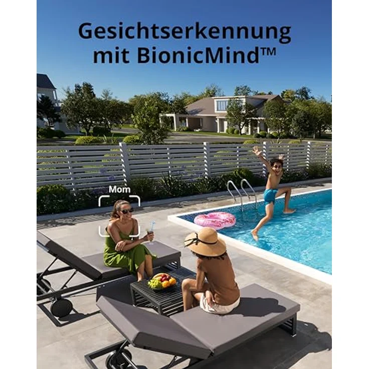 Anker Eufy Security S330 eufyCam 3, kabellose 4K Netzwerkkamera mit Solarbetrieb, farbige Nachtsicht und BionicMind K.I., Weiss – Bild 5