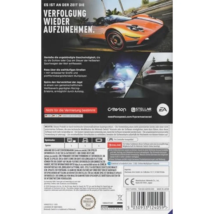 Need for Speed - Hot Pursuit Remastered (Switch) – Bild 3