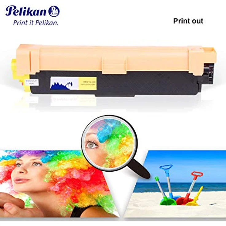 Pelikan Tonerpatrone kompatibel mit Brother TN245Y, yellow High Capacity, 2200 Seiten – Bild 6