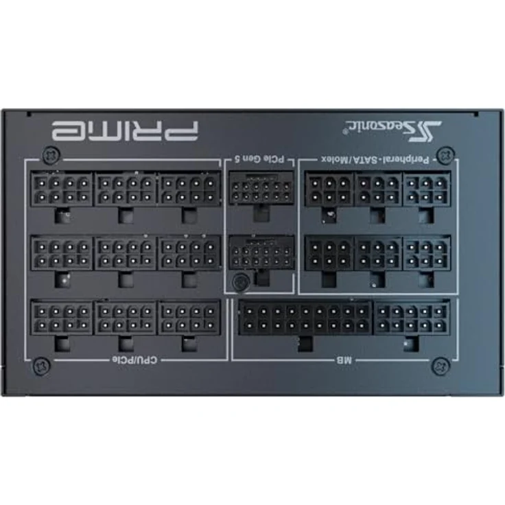 Seasonic PRIME-PX-2200-ATX30, 1000 Watt ATX Netzteil, 80 PLUS Titanium, aktive Kühlung, schwarz – Bild 3