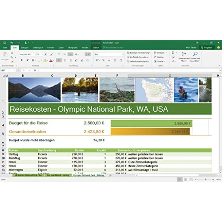 Microsoft Office Home and Student 2016 | Mac | Box, Dauerlizenz für Mac mit Word, Excel, PowerPoint und OneNote – Bild 3